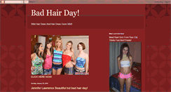 Desktop Screenshot of josiebadhairday.blogspot.com