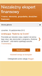 Mobile Screenshot of niezaleznyekspertfinansowy.blogspot.com