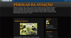 Desktop Screenshot of perolasdaviacao.blogspot.com