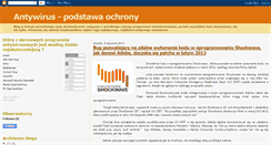 Desktop Screenshot of antywirusowy.blogspot.com