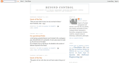 Desktop Screenshot of byndcntrl.blogspot.com