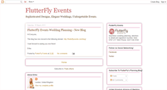 Desktop Screenshot of flutterflyevents.blogspot.com