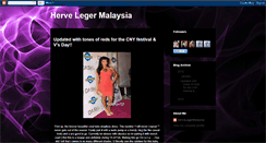 Desktop Screenshot of hervelegermalaysia.blogspot.com