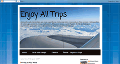 Desktop Screenshot of enjoyalltrips.blogspot.com
