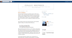 Desktop Screenshot of finallybrethren.blogspot.com