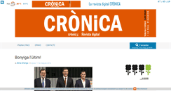 Desktop Screenshot of cronicaopinio.blogspot.com