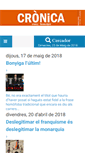 Mobile Screenshot of cronicaopinio.blogspot.com