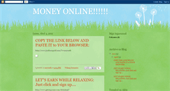 Desktop Screenshot of moneyonlinezexyneth.blogspot.com