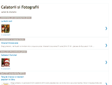 Tablet Screenshot of calatoriisifotografii.blogspot.com