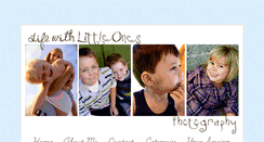 Desktop Screenshot of lifewithlittleonesphotography.blogspot.com