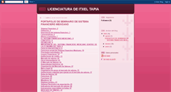 Desktop Screenshot of licenciaturadeitxeltapia.blogspot.com