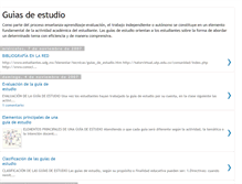 Tablet Screenshot of guiasparaestudiar.blogspot.com