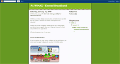 Desktop Screenshot of p1-wimax.blogspot.com