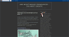 Desktop Screenshot of andmightymousepronouncedyoumustcreate.blogspot.com