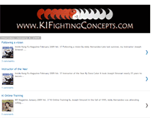 Tablet Screenshot of kifightingconcepts.blogspot.com