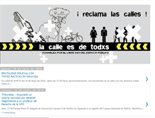 Tablet Screenshot of lacalleesdetodos.blogspot.com