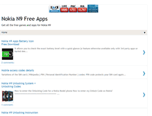 Tablet Screenshot of freen9apps.blogspot.com