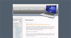 Desktop Screenshot of faizal-workfromhome.blogspot.com