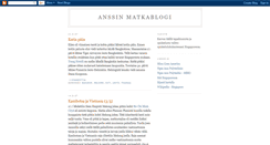 Desktop Screenshot of anssinmatkablogi.blogspot.com