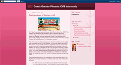 Desktop Screenshot of gowseniorinternship.blogspot.com