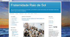 Desktop Screenshot of fraternidaderaiodesol.blogspot.com