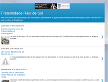 Tablet Screenshot of fraternidaderaiodesol.blogspot.com