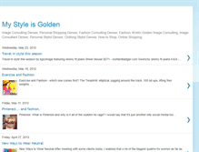 Tablet Screenshot of mystyleisgolden.blogspot.com