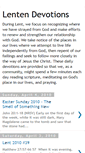 Mobile Screenshot of lentendevotions.blogspot.com