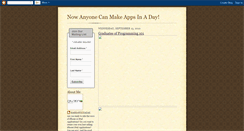 Desktop Screenshot of makeappsinaday.blogspot.com