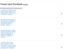 Tablet Screenshot of facebooksfrases.blogspot.com