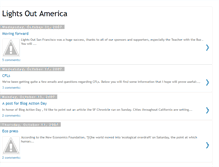 Tablet Screenshot of lightsoutamerica.blogspot.com