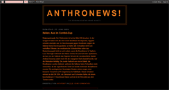 Desktop Screenshot of anthro-news.blogspot.com