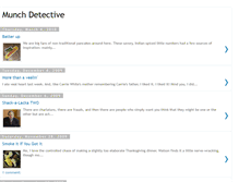 Tablet Screenshot of munchdetective.blogspot.com