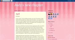 Desktop Screenshot of judysnewchapter.blogspot.com