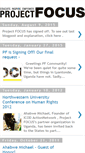 Mobile Screenshot of projectfocusprogress.blogspot.com