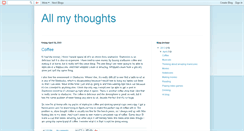 Desktop Screenshot of allofthoughts.blogspot.com