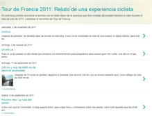 Tablet Screenshot of danielciclismo.blogspot.com