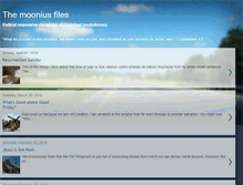 Tablet Screenshot of moonius.blogspot.com