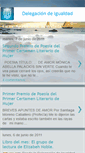 Mobile Screenshot of delegacionigualdadmarbella.blogspot.com