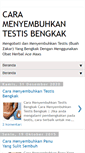 Mobile Screenshot of caramenyembuhkantestisbengkak.blogspot.com