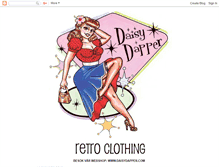 Tablet Screenshot of daisydapper.blogspot.com