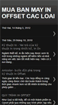 Mobile Screenshot of muabanmayinoffsetcacloai.blogspot.com
