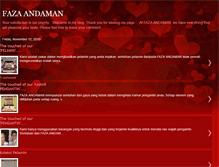 Tablet Screenshot of faza-andaman.blogspot.com