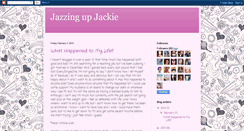 Desktop Screenshot of jazzingupjackie.blogspot.com