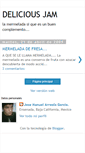Mobile Screenshot of deliciousjam.blogspot.com