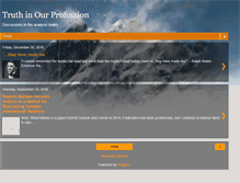 Tablet Screenshot of analytictruth.blogspot.com