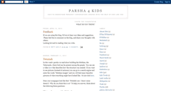 Desktop Screenshot of parshakids.blogspot.com