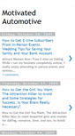 Mobile Screenshot of motivatedautomotive.blogspot.com