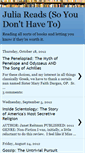 Mobile Screenshot of julia-reads.blogspot.com
