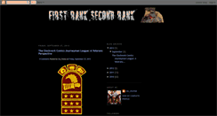 Desktop Screenshot of firstranksecondrank.blogspot.com